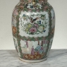 Antique Rose Medallion Porcelain Vase