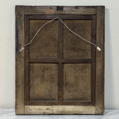 18th Century Framed Oil Painting on Canvas of Madonna, Child & Angel ~ Flemish School