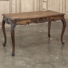 Antique Louis XV Country French Oak Coffee Table