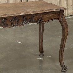Antique Louis XV Country French Oak Coffee Table