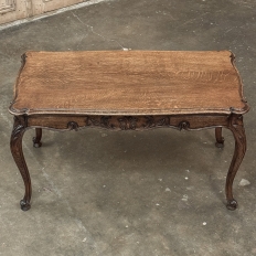 Antique Louis XV Country French Oak Coffee Table