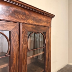 19th Century French Louis Philippe Period Mahogany Bookcase