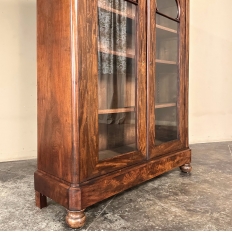 19th Century French Louis Philippe Period Mahogany Bookcase