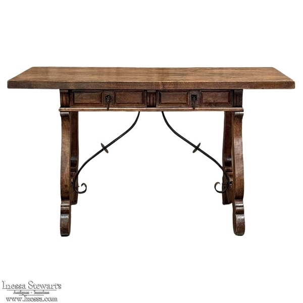 Antique Rustic Spanish Desk ~ Console ~ Sofa Table