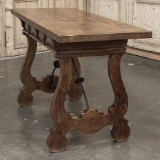 Antique Rustic Spanish Desk ~ Console ~ Sofa Table