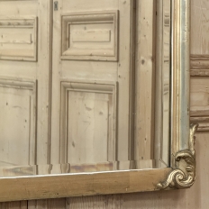 Antique French Louis XV Giltwood Mirror