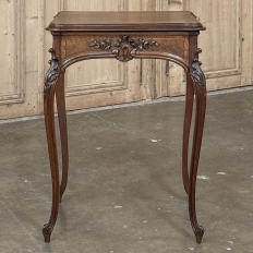 19th Century French Louis XIV Walnut Jewelry Stand