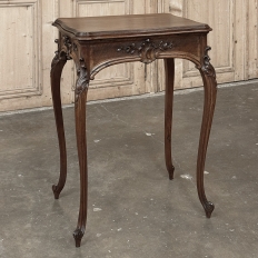 19th Century French Louis XIV Walnut Jewelry Stand