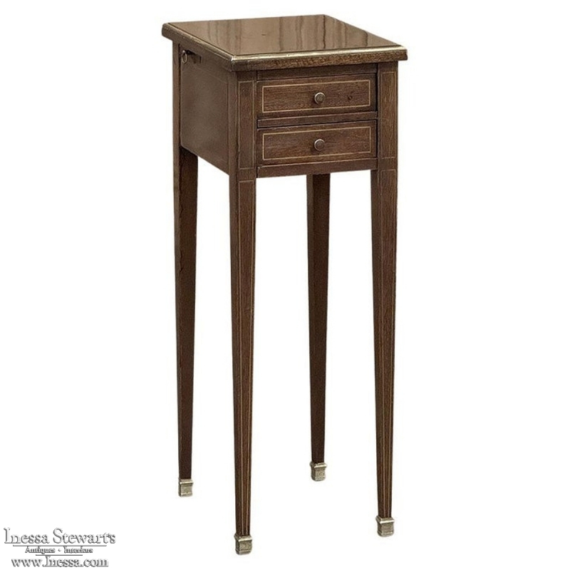 19th Century English Mahogany Gentleman's Side Table