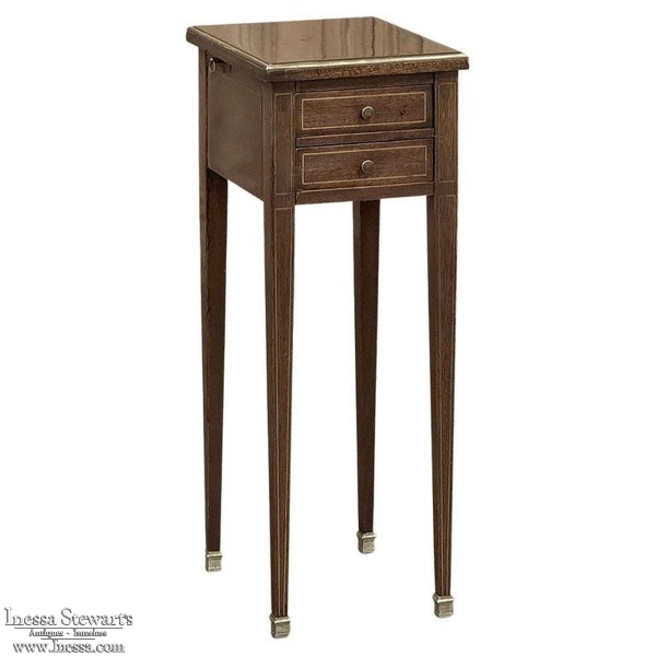 19th Century English Mahogany Gentleman's Side Table