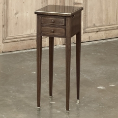 19th Century English Mahogany Gentleman's Side Table
