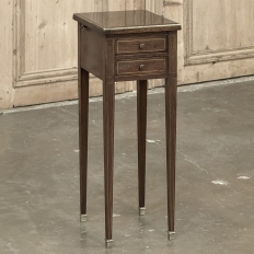 19th Century English Mahogany Gentleman's Side Table