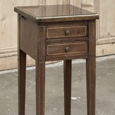 19th Century English Mahogany Gentleman's Side Table