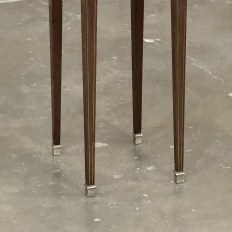 19th Century English Mahogany Gentleman's Side Table