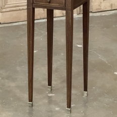 19th Century English Mahogany Gentleman's Side Table