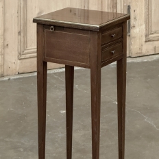 19th Century English Mahogany Gentleman's Side Table