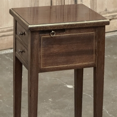 19th Century English Mahogany Gentleman's Side Table