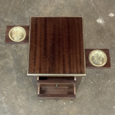 19th Century English Mahogany Gentleman's Side Table