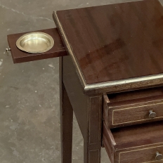 19th Century English Mahogany Gentleman's Side Table