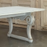 Antique French Louis XIV Painted Dining Table