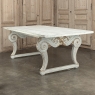 Antique French Louis XIV Painted Dining Table
