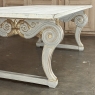 Antique French Louis XIV Painted Dining Table