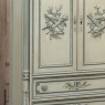 19th Century French Louis XVI Painted Wardrobe
