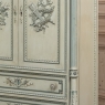 19th Century French Louis XVI Painted Wardrobe