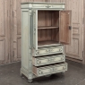19th Century French Louis XVI Painted Wardrobe