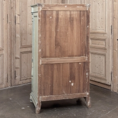 19th Century French Louis XVI Painted Wardrobe