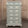 19th Century French Louis XVI Painted Wardrobe