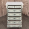 19th Century French Louis XVI Painted Wardrobe