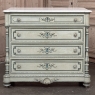 19th Century French Louis XVI Painted Wardrobe