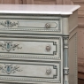 19th Century French Louis XVI Painted Wardrobe