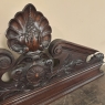 19th Century Italian Hand-Carved Walnut Decorative Crown