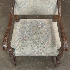 Pair Antique French Louis XIV Armchairs
