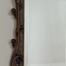 Antique French Louis XIV Carved Wood Mirror