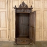 19th Century French Renaissance Barley Twist Armoire