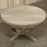 19th Century French Renaissance Oval Center Table ~ Dining Table in Stripped Oak