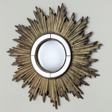 Mid-Century Sunburst Mirror