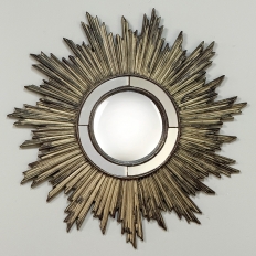 Mid-Century Sunburst Mirror