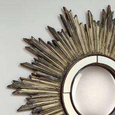Mid-Century Sunburst Mirror