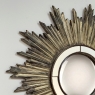 Mid-Century Sunburst Mirror