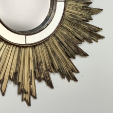 Mid-Century Sunburst Mirror