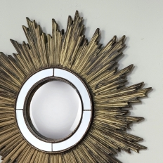 Mid-Century Sunburst Mirror