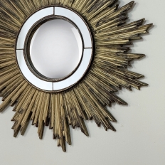 Mid-Century Sunburst Mirror
