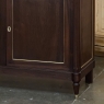 Antique French Louis XVI Mahogany Buffet ~ Credenza with Carrara Marble