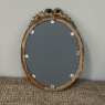 Antique French Louis XVI Gilded Oval Wall Mirror
