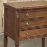 Vintage Directoire Mahogany Commode ~ End Table