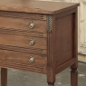 Vintage Directoire Mahogany Commode ~ End Table